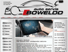 Tablet Screenshot of bowelddauto.com